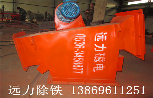 永磁管道除鐵器，廣西永磁管道除鐵器廠家_遠(yuǎn)力廣西永磁管道除鐵器廠家12000高斯_可定制工作原理_安裝示意圖