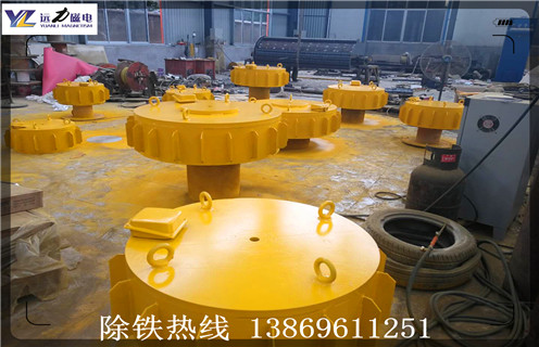盤式電磁除鐵器，大連帶盤式電磁除鐵器_大連帶盤式電磁除鐵器安裝效果接線原理圖工作原理及內(nèi)部結(jié)構(gòu)
